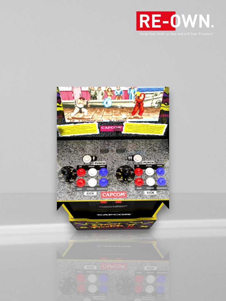 Arcade1Up - Street Fighter Capcom 12-in-1 Legacy Arcade Machine