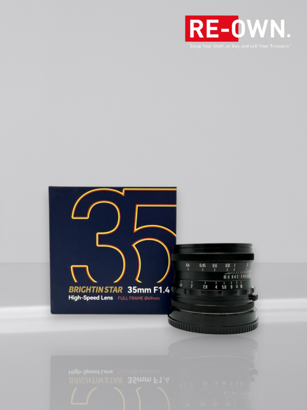 Brightin Star 35mm F1.4 Full-Frame Sony mount