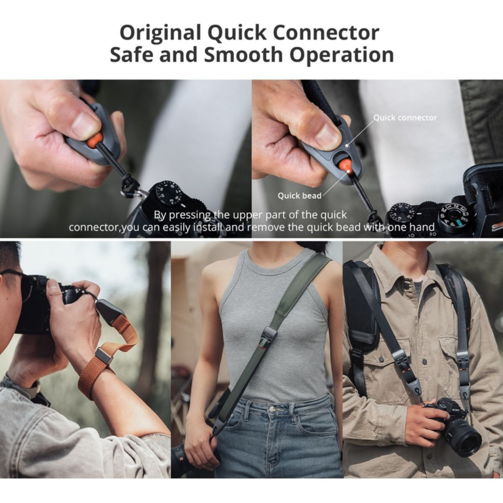 Pgytech Camera Shoulder Strap(Rock Grey)