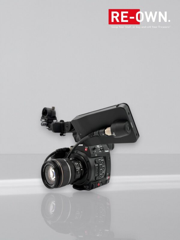Canon Eos C200 videocamera + Canon EF-S 17-85mm f/4.0-5.6 IS USM