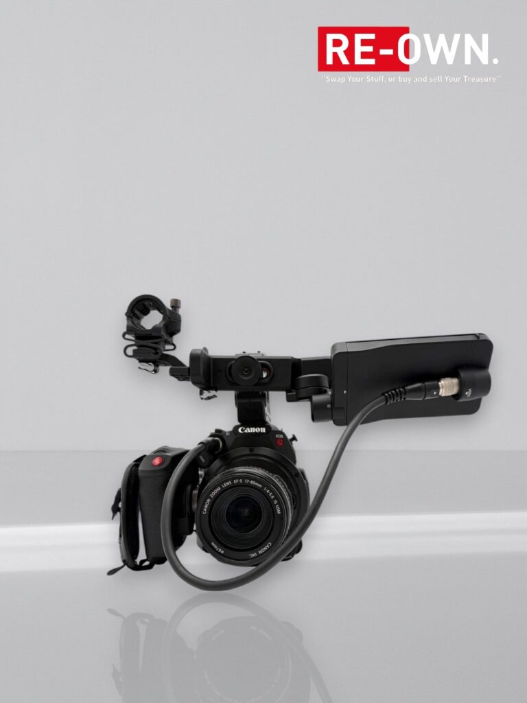 Canon Eos C200 videocamera + Canon EF-S 17-85mm f/4.0-5.6 IS USM