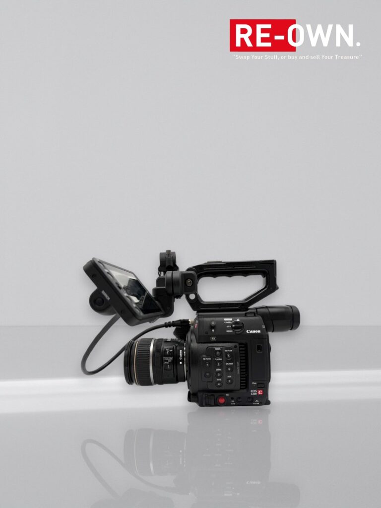 Canon Eos C200 videocamera + Canon EF-S 17-85mm f/4.0-5.6 IS USM