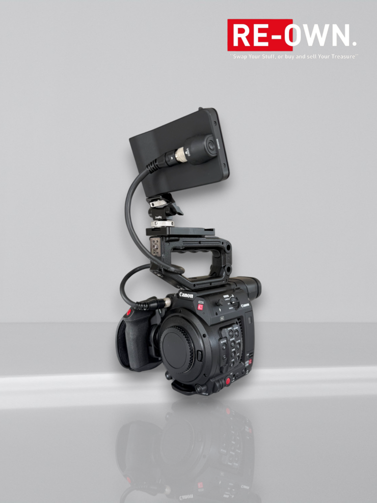 Canon Eos C200 videocamera + Canon EF-S 17-85mm f/4.0-5.6 IS USM