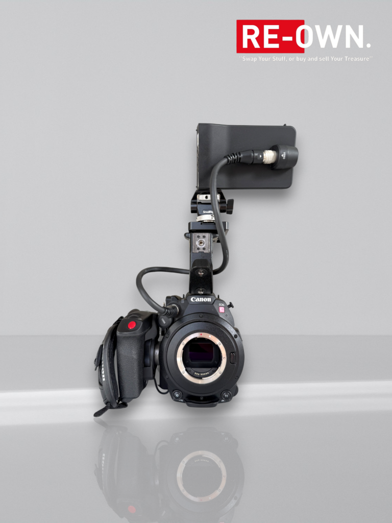 Canon Eos C200 videocamera + Canon EF-S 17-85mm f/4.0-5.6 IS USM