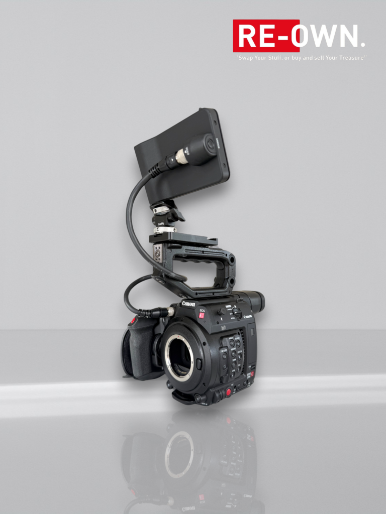 Canon Eos C200 videocamera + Canon EF-S 17-85mm f/4.0-5.6 IS USM