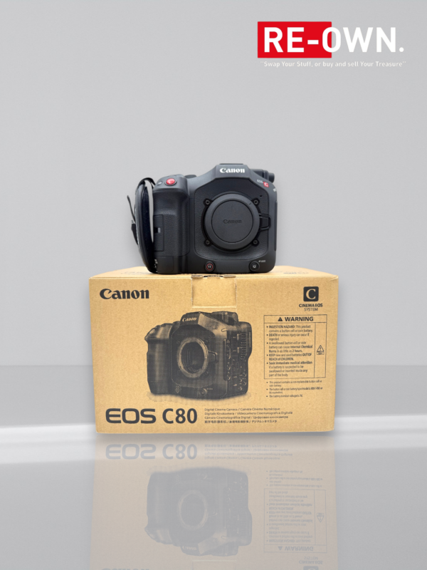 Canon Eos C80 videocamera