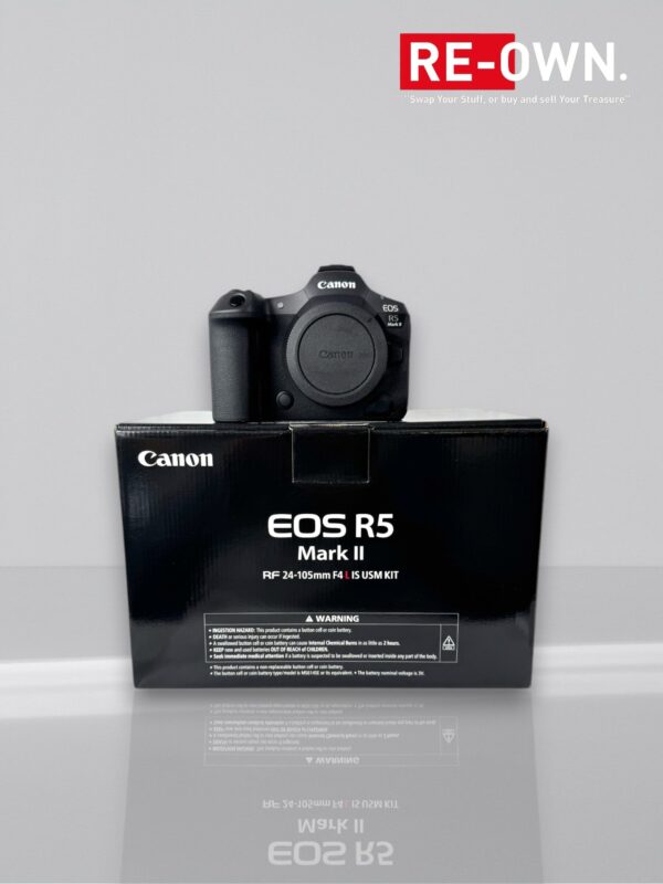 Canon EOS R5 mark II body (616 clicks)