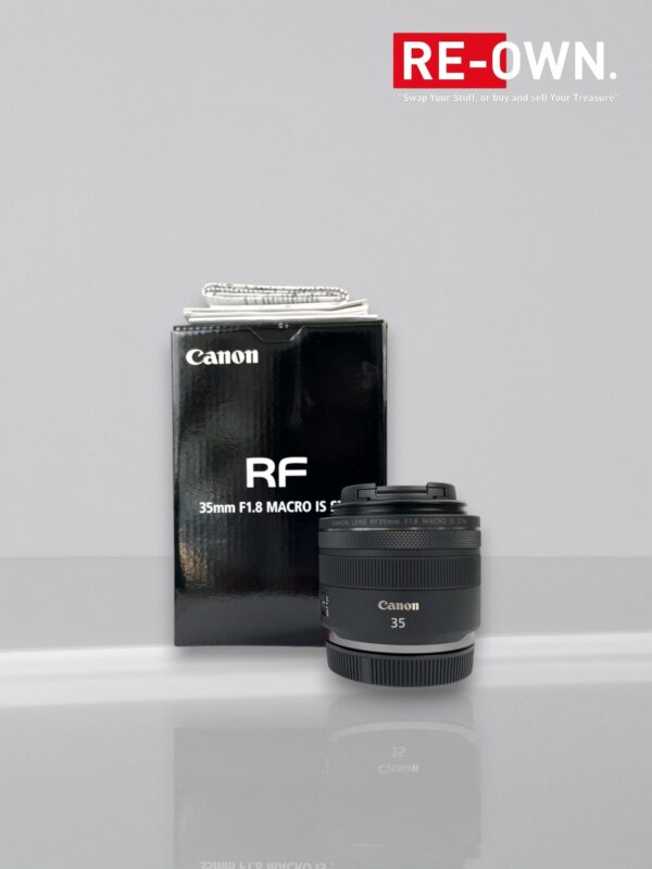 Canon RF 35mm F/1.8 Macro IS STM (nieuw in doos + gratis Filter)