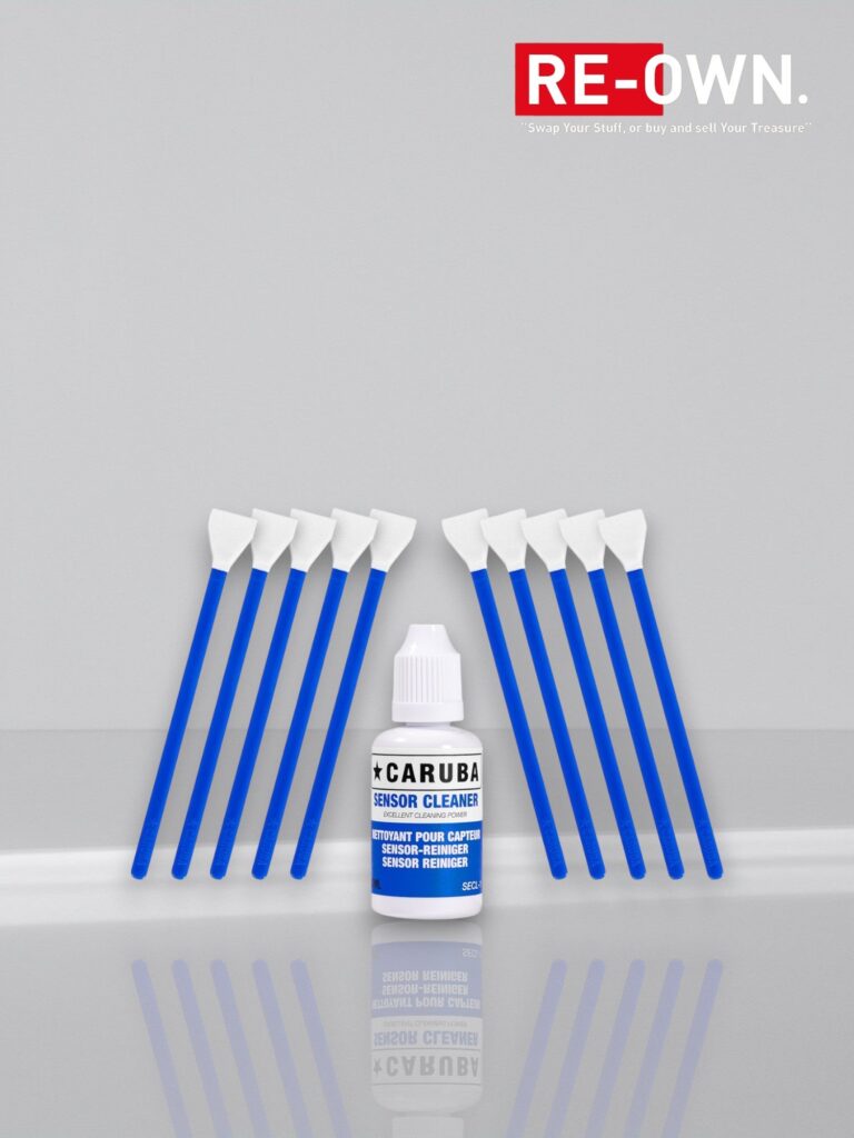 Caruba APS-C Cleaning Swab Kit (10 Swabs 16mm + Fluid 30ml)