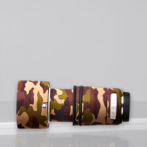 easyCover Lens Oak For Canon RF 70-200mm f/4.0 L IS USM Brown Camouflage