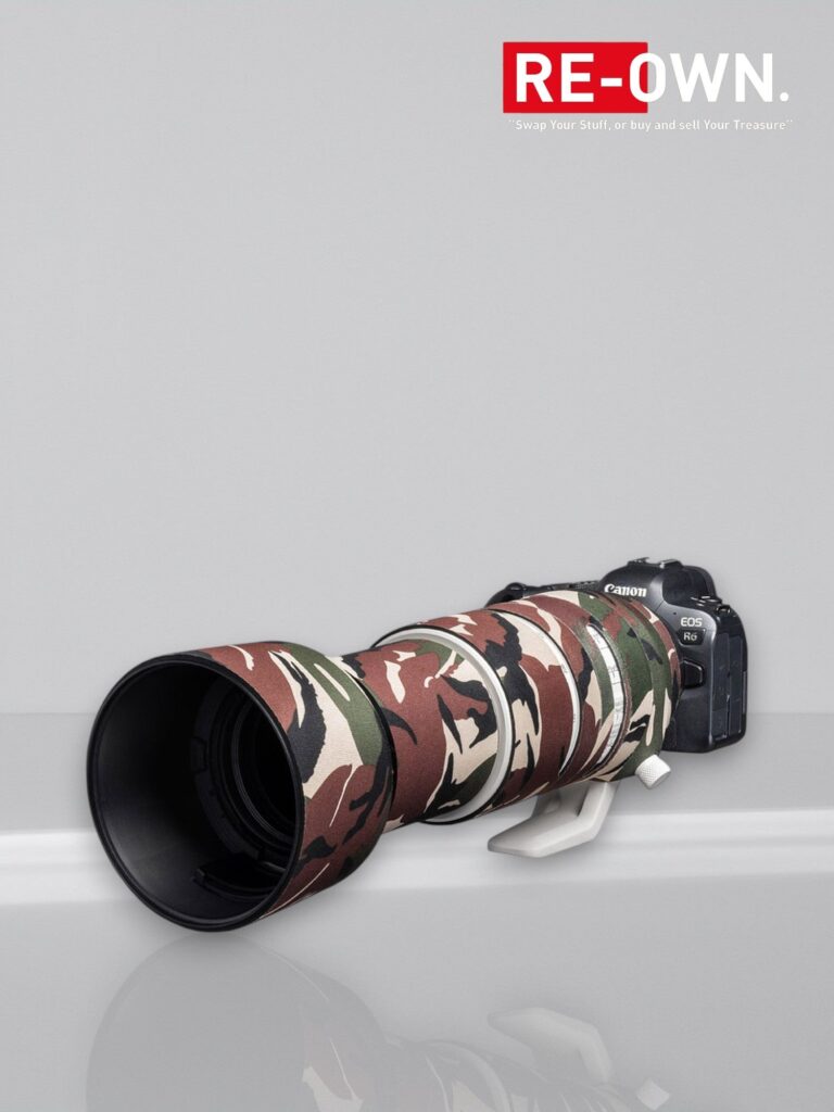 easyCover Lens Oak For RF100-500mm f/4.5-7.1 L IS USM Green