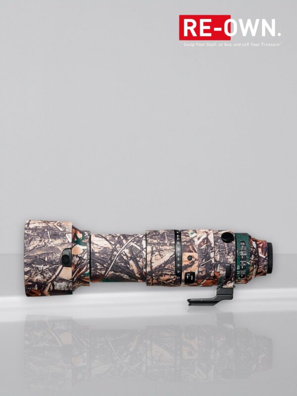 easyCover Lens Oak For Sigma 60-600mm f/4.5-6.3 DG OS HSM Forest Camouflage New