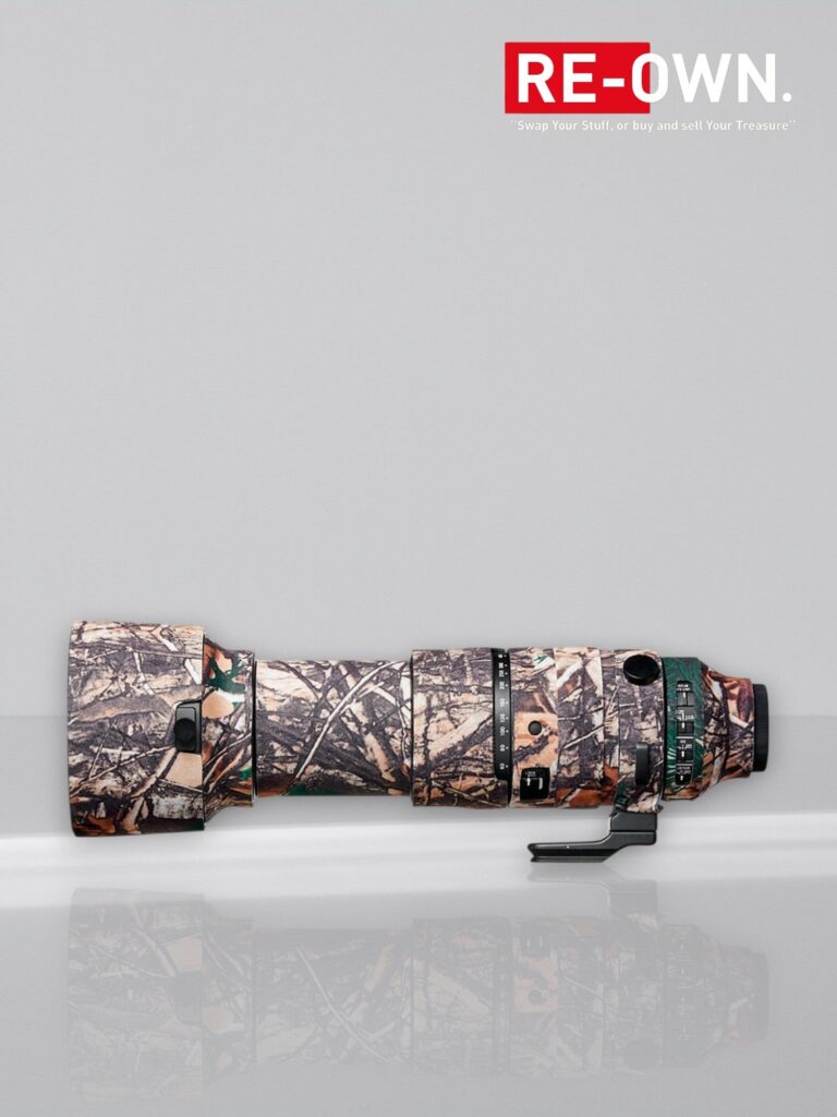 easyCover Lens Oak For Sigma 60-600mm f/4.5-6.3 DG OS HSM Forest Camouflage New