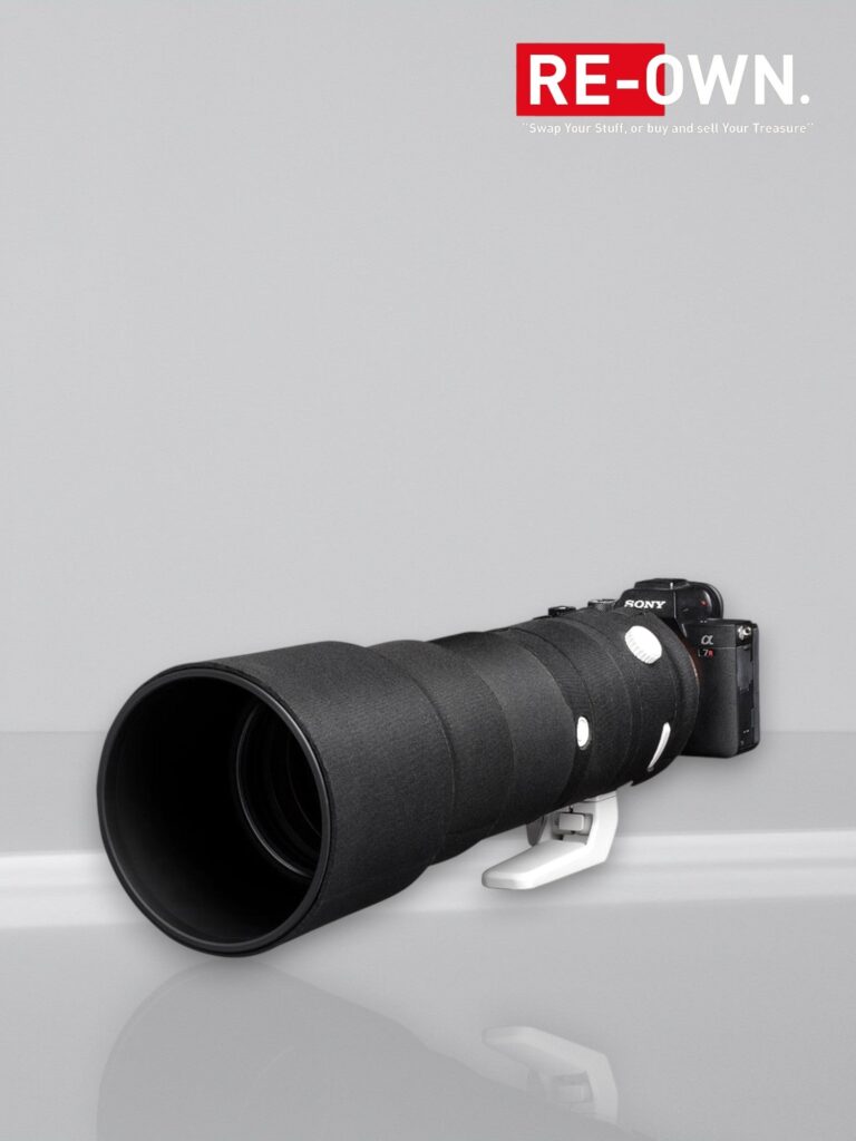 easyCover Lens Oak For Sony FE 200-600 f/5.6-6.3 G OSS Black