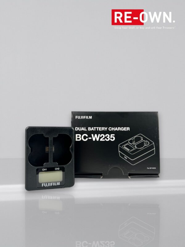 Fuji / Fujifilm BC-W235 Dual Battery Charger – NP-W235 Accu’s