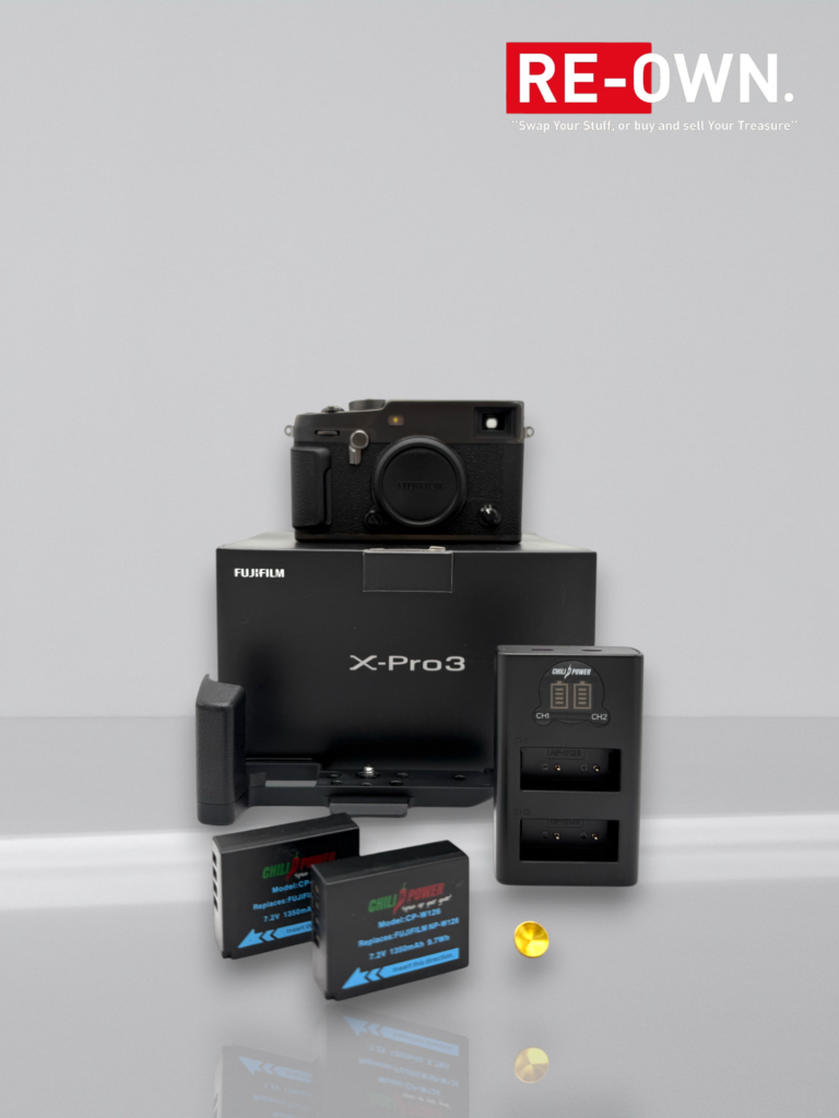 Fuji / Fujifilm X-Pro 3 Xpro3 Dura Black + veel extra's