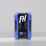 FXLion Cool Black V-Mount Battery 14.4V 130WH | w/ USB.D-Tap