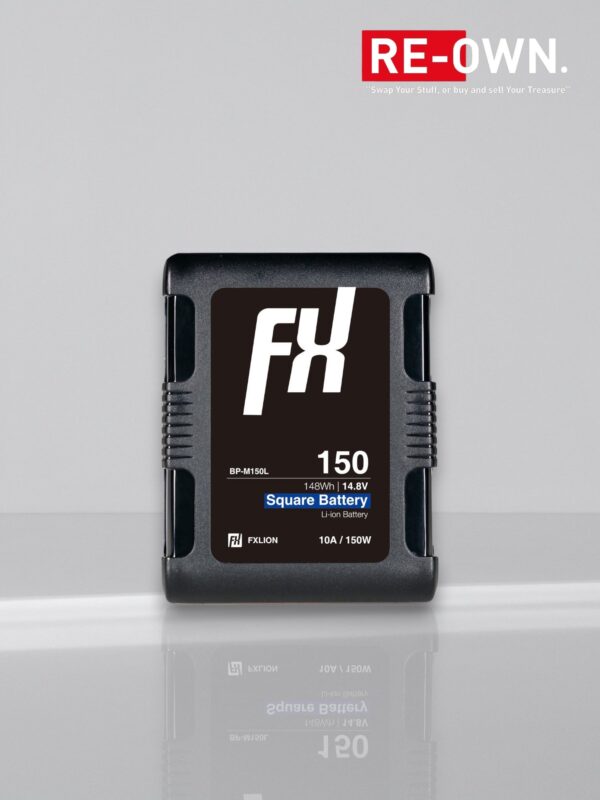 FXLion Cool Blue Smart Square Battery - 14.8V / 148WH V-Mount Battery
