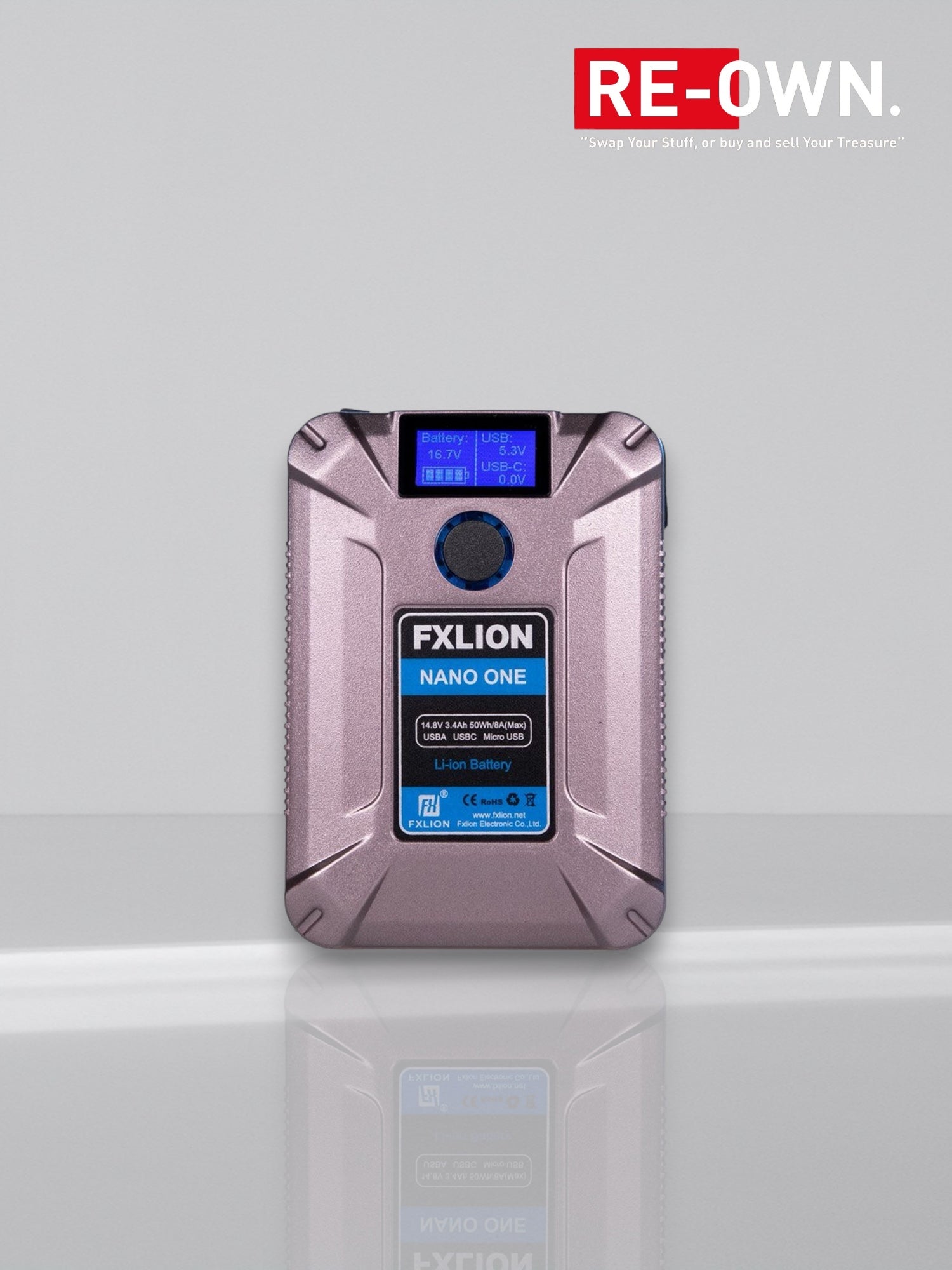 FXLion Nano ONE (Silver) 14.8V/50WH V-Lock