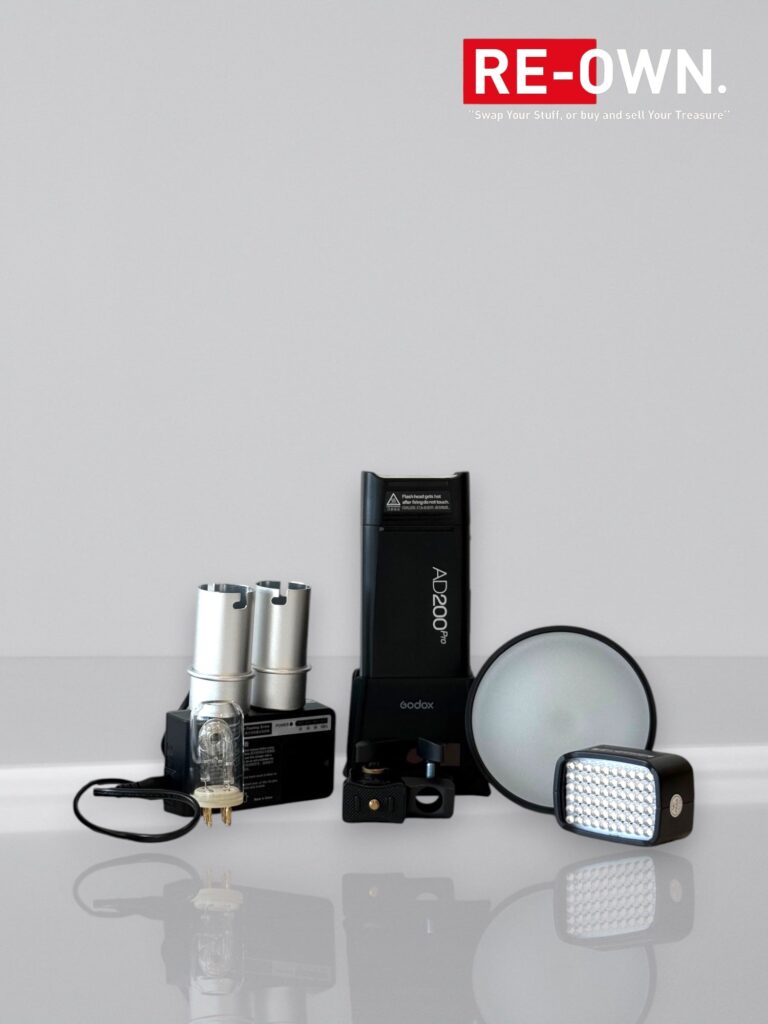 Godox AD200Pro Pocket Flash ( + extra’s)