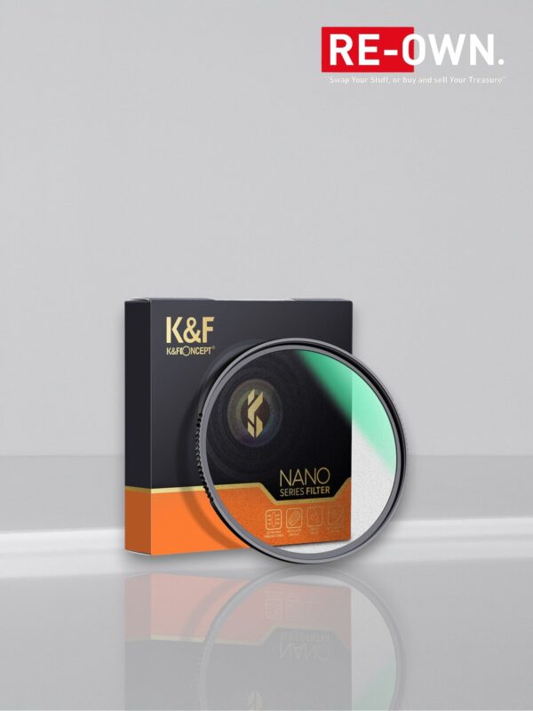 K&F Concept 1/1 Black Mist Filter Nano X 55mm