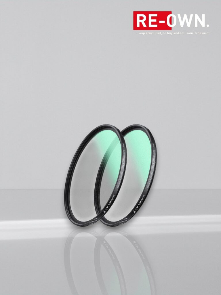 K&amp;F Concept 1/4+1/8 Black Mist Filter Set Nano K 72mm