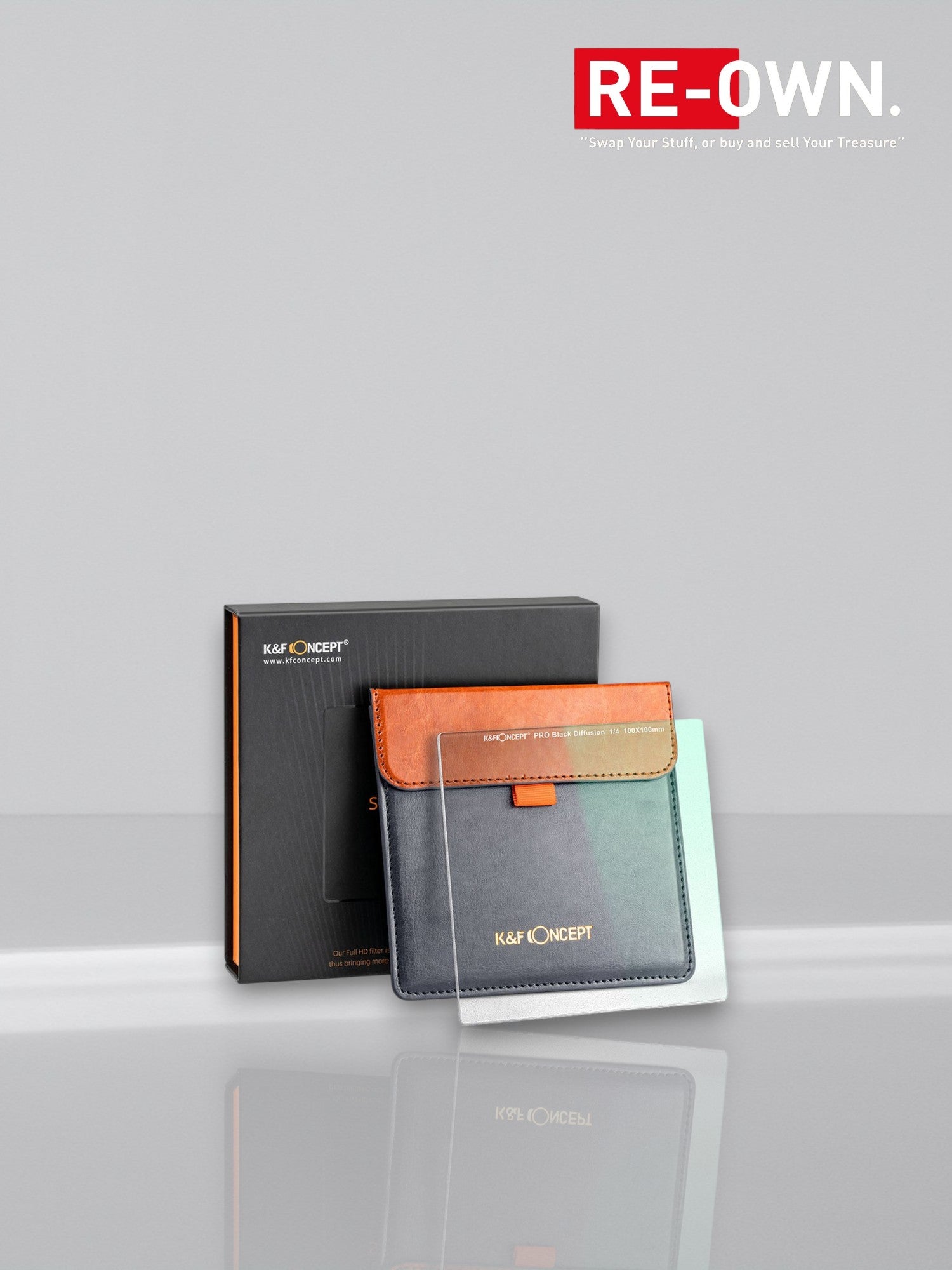 K&amp;F Concept 100x100 1/4 Black Diffusion Filter