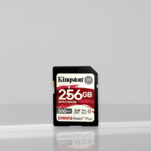 Kingston Canvas React Plus 256GB SDXC-geheugenkaart UHS-II 300R/260W U3 V90