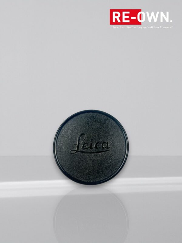 Leica Leitz (IVZOO) M Mount Black Paint Brass Body Cap Bodydop