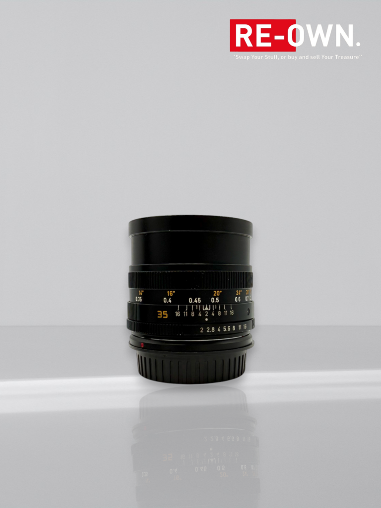 Leica Summicron-R 35mm F/2 (met Canon EF mount)