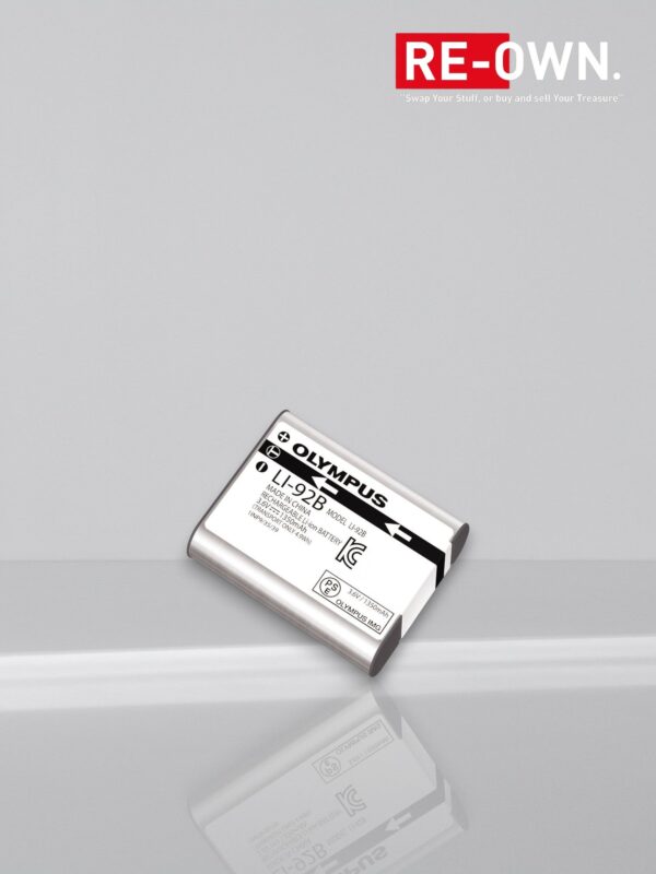 Olympus OM SYSTEM LI-92B Lithium Ion rechargeable Battery (1350 mAh)