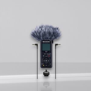 Olympus OM SYSTEM LS-P5 Videographer Kit w/ Windscreen Hot Shoe Adapter 3.5 Audio Cable