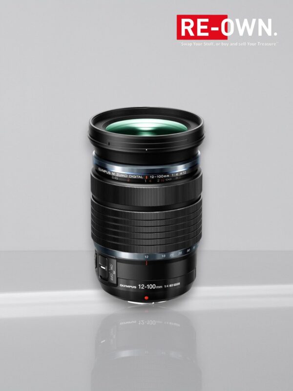 Olympus M.Zuiko Digital ED 12-100mm f/4.0 IS Pro w/ Lens Hood & Lens