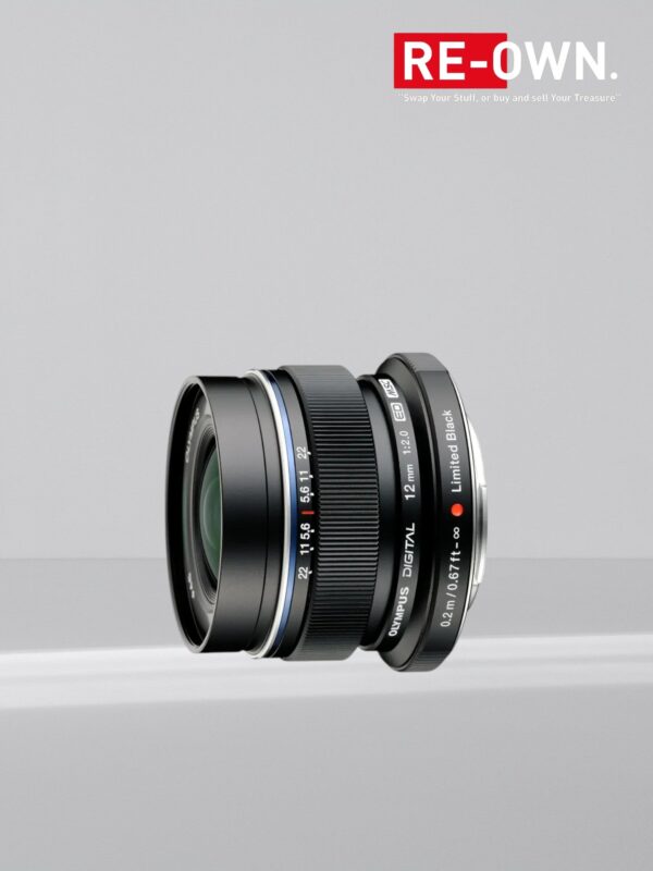 Olympus M.Zuiko Digital ED 12mm f/2.0 Black