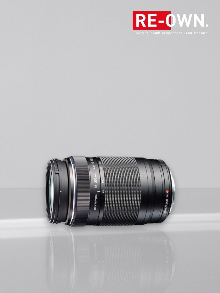 Olympus OM SYSTEM MFT 75-300mm F/4.8-6.7 zwart ED II M.Zuiko Digital