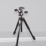 Manfrotto alu kit 3W MK055XPRO3-3W Tripod Kit - Thumbnail 1