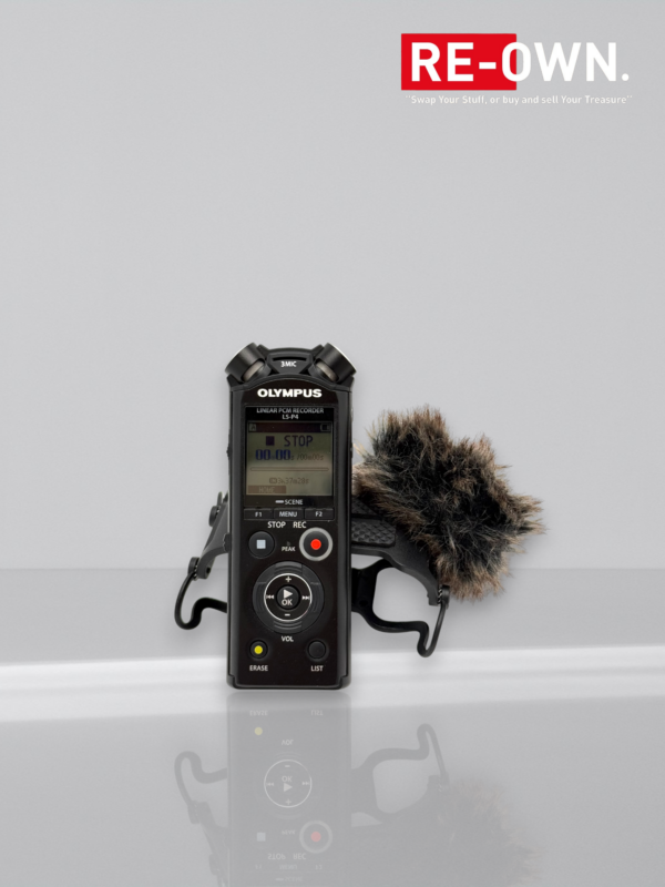 Olympus Ls-P4 Linear PCM rcorder + extra's