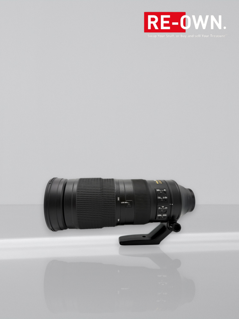 Nikon AF-S Nikkor 200-500mm f/5.6E ED VR + gratis Filter