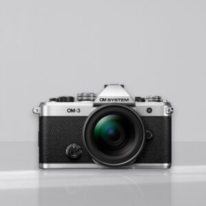 OM SYSTEM OM-3 Body Silver + 12-45mm f/4.0 Pro