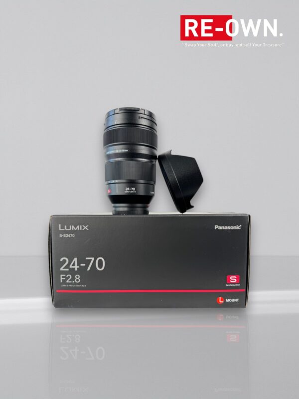 Panasonic Lumix S PRO 24-70mm f/2.8 L Mount  "mint conditie"