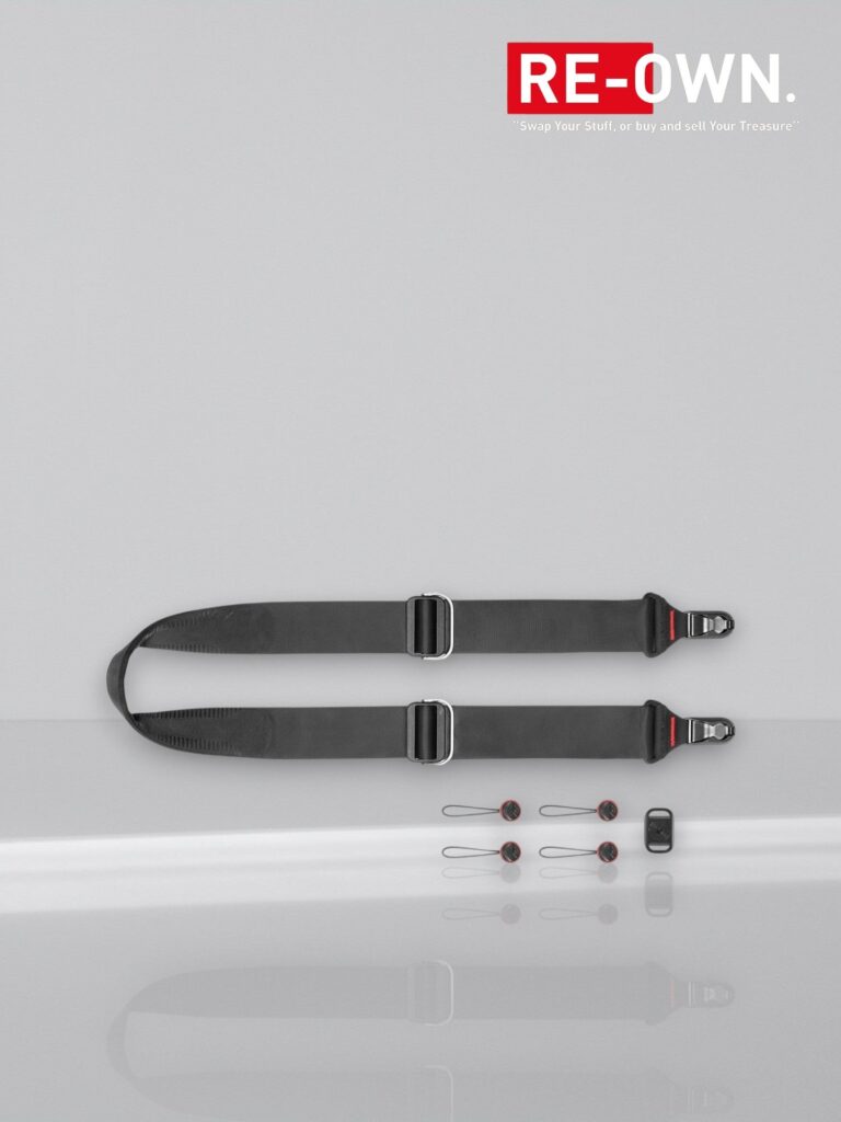 Peak Design Slide Lite Camerariem zwart