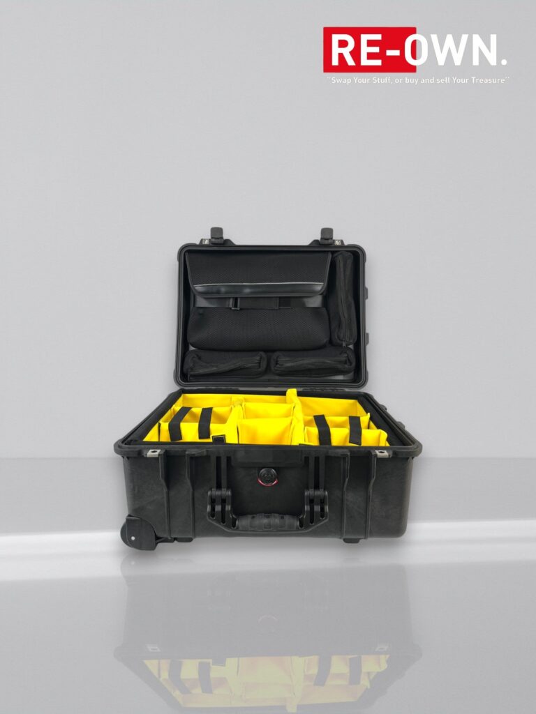 Pelicase / Peli case 1560 + vlakverdeling + laptop sleeve  *nieuw in doos*