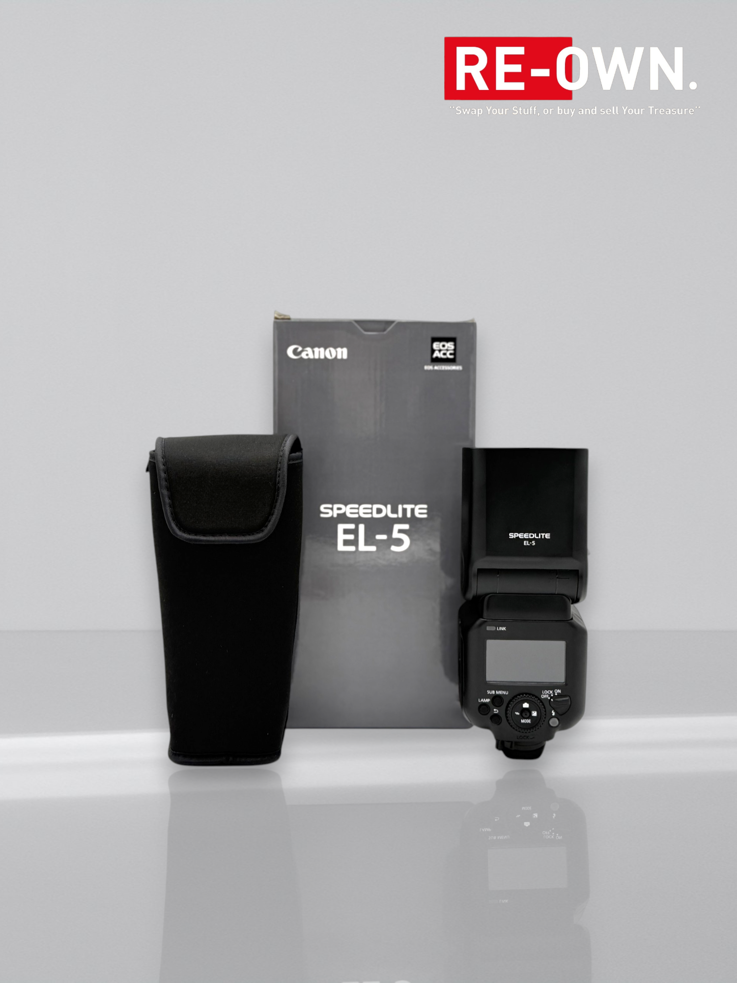 Canon Speedlite EL-5 Flitser + 6mnd garantie.