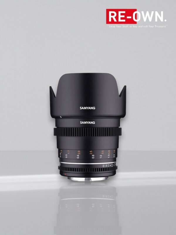Samyang 50mm T1.5 Mark II VDSLR MFT-mount objectief