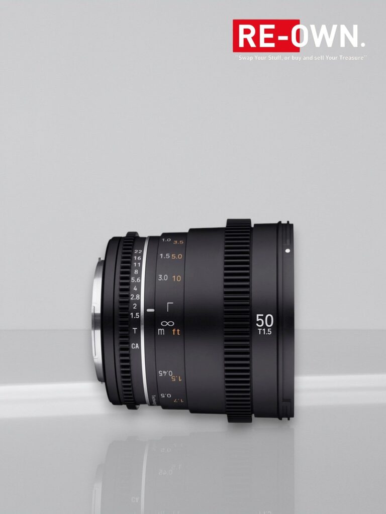 Samyang 50mm T1.5 Mark II VDSLR MFT-mount objectief