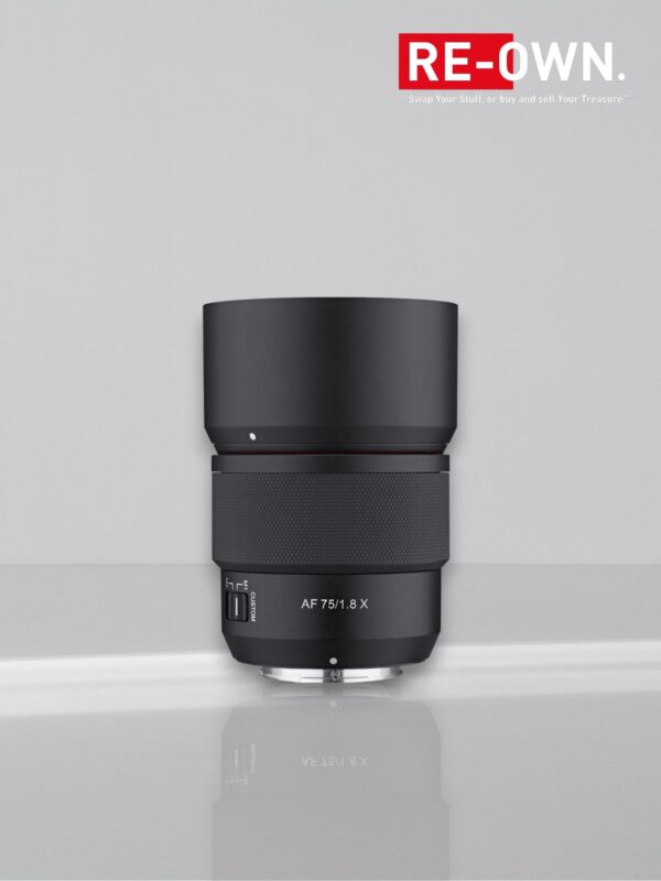 Samyang 75mm f/1.8 AF Fujifilm X-mount