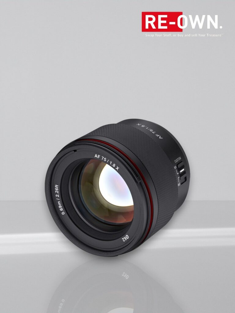 Samyang 75mm f/1.8 AF Fujifilm X-mount