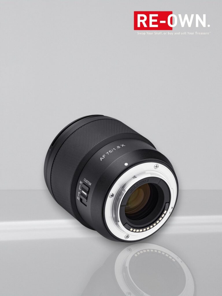 Samyang 75mm f/1.8 AF Fujifilm X-mount