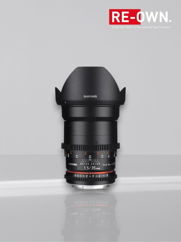 Samyang VDSLR 35mm T1.5 Mark II Canon RF