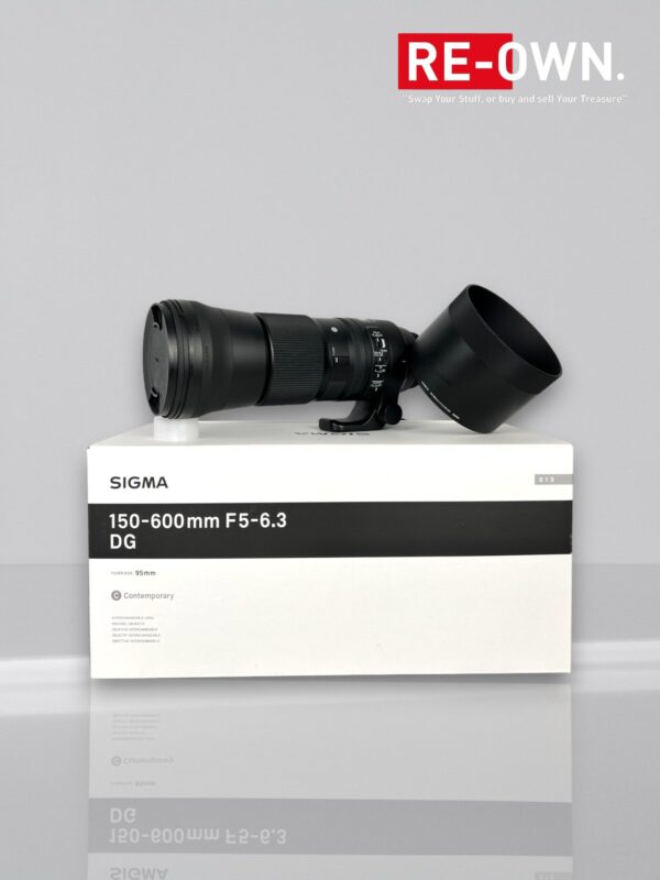 Sigma 150-600mm f/5-6.3 DG OS HSM Contemporary Canon EF